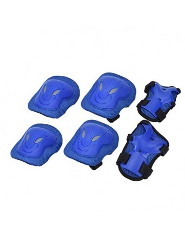 Pack Protecciones Rodillera, Codera Azul